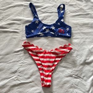 Shein exclusive 4th of July bikini